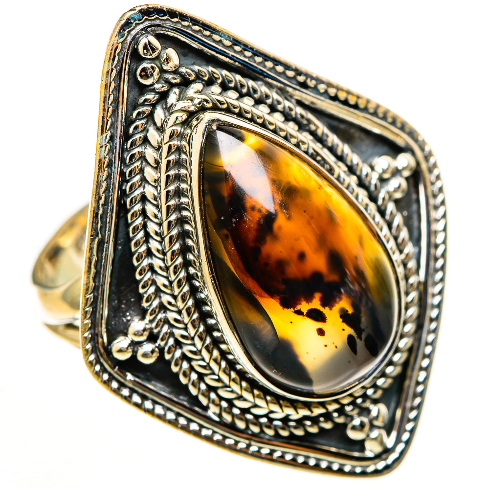 Montana Agate Rings handcrafted by Ana Silver Co - RING112886 - Photo 2