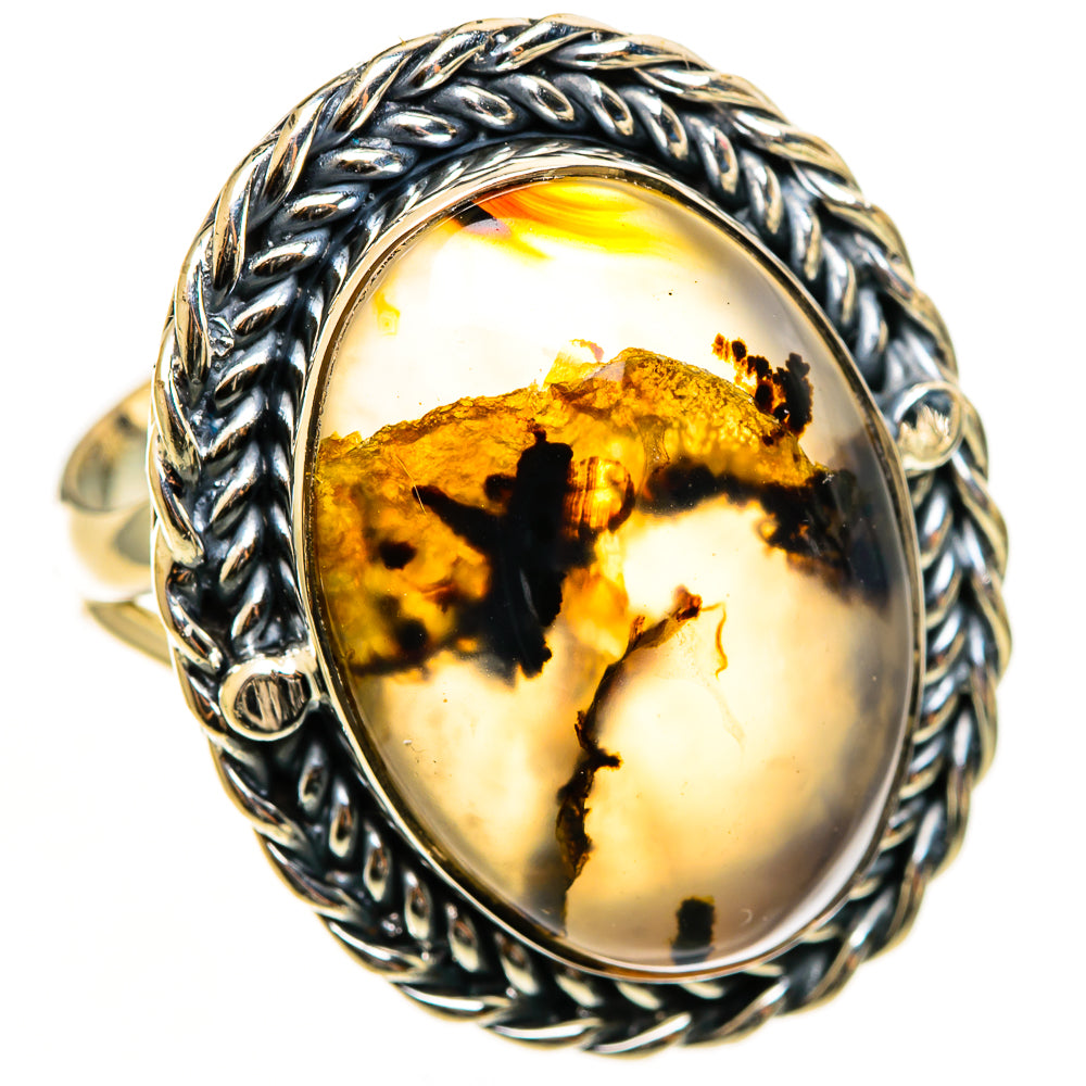 Montana Agate Rings handcrafted by Ana Silver Co - RING112888 - Photo 2