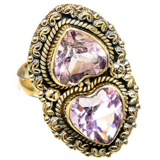 Kunzite Rings handcrafted by Ana Silver Co - RING112893 - Photo 2