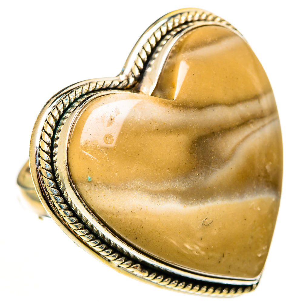 Imperial Jasper Rings handcrafted by Ana Silver Co - RING112910 - Photo 2