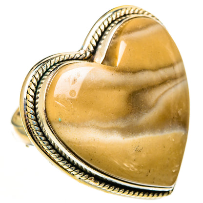 Imperial Jasper Rings handcrafted by Ana Silver Co - RING112910 - Photo 2