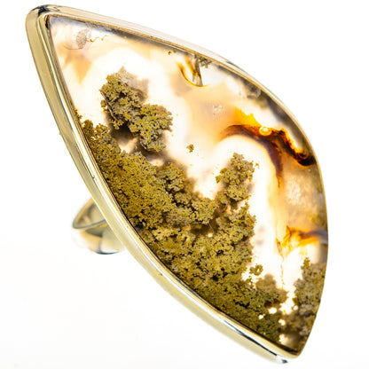 Indonesian Plume Agate Rings handcrafted by Ana Silver Co - RING112911 - Photo 2