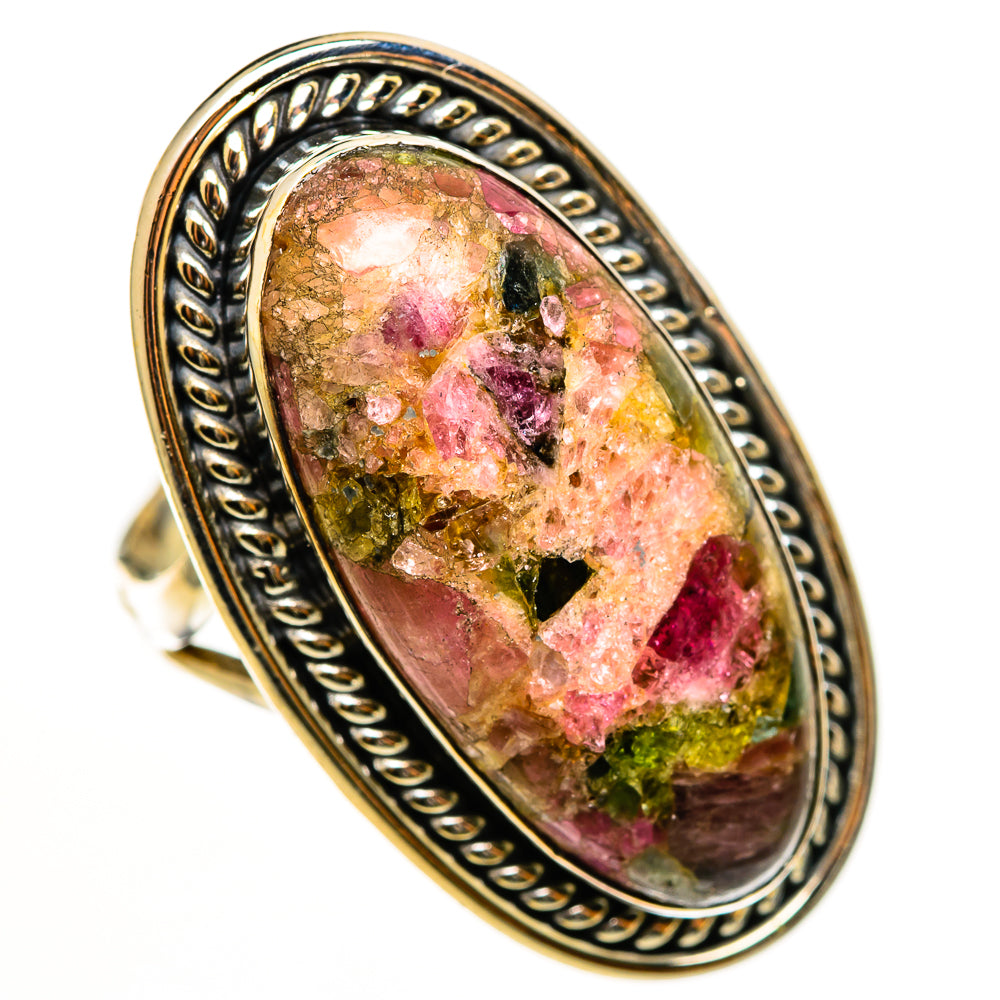 Tourmaline Rings handcrafted by Ana Silver Co - RING112915 - Photo 2