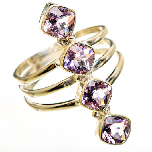 Kunzite Rings handcrafted by Ana Silver Co - RING112917 - Photo 2