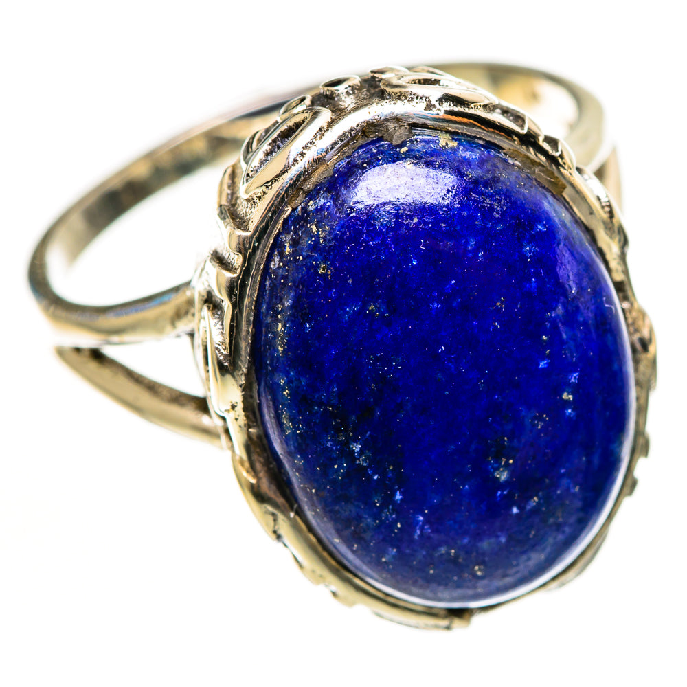 Lapis Lazuli Rings handcrafted by Ana Silver Co - RING112953 - Photo 2