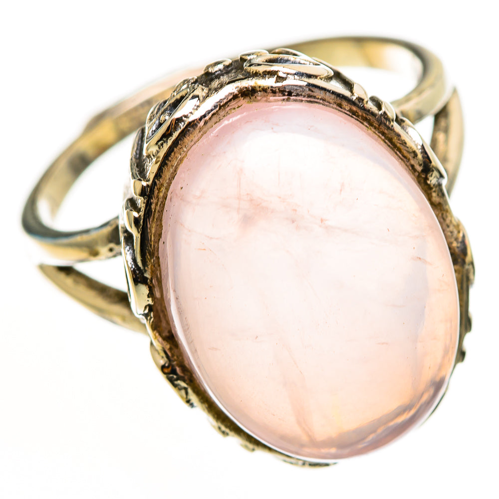 Rose Quartz Rings handcrafted by Ana Silver Co - RING112963 - Photo 2
