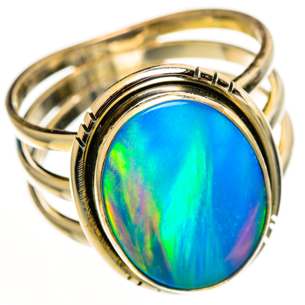 Aura Opal Rings handcrafted by Ana Silver Co - RING112983 - Photo 2