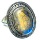 Labradorite Rings handcrafted by Ana Silver Co - RING11299