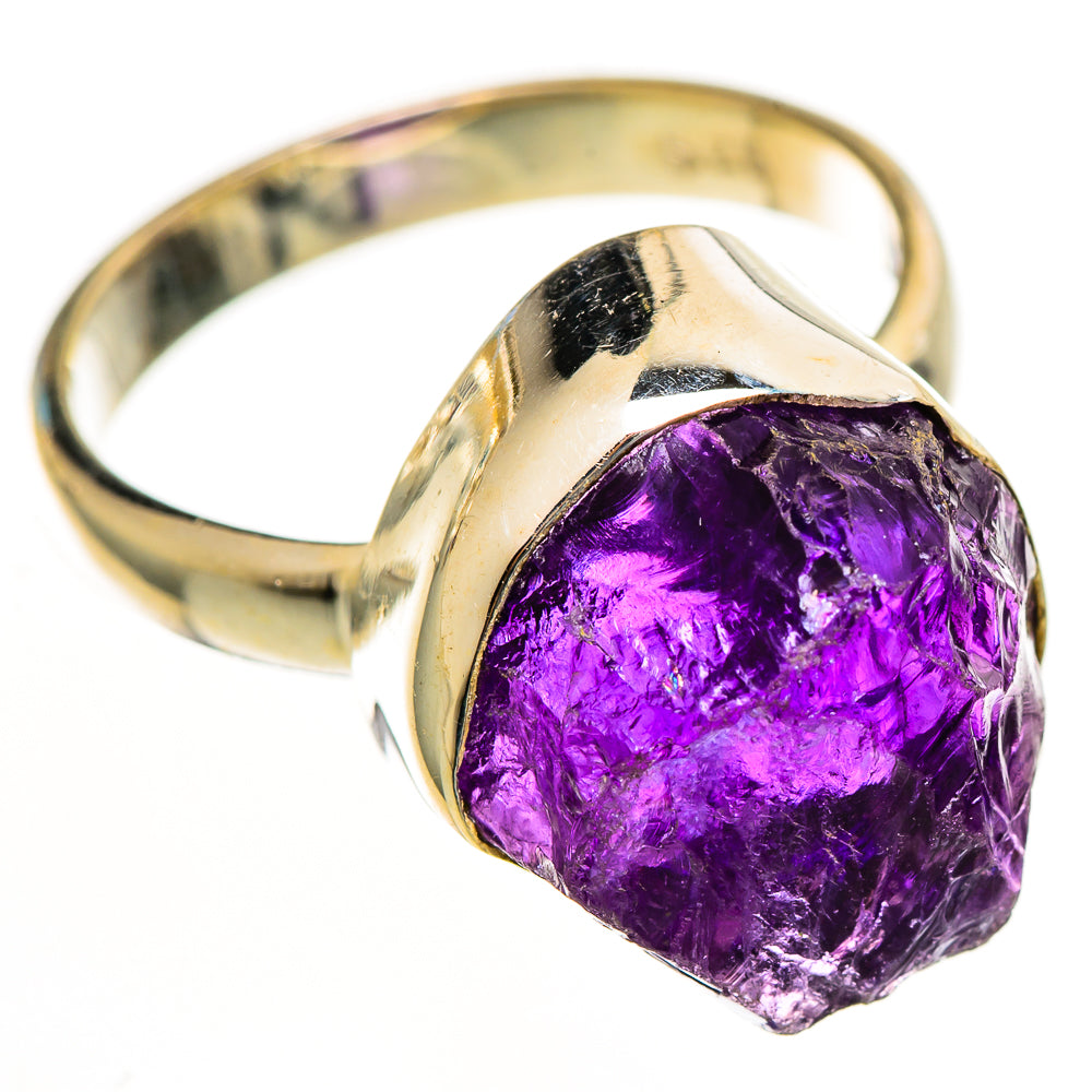 Amethyst Rings handcrafted by Ana Silver Co - RING113034 - Photo 2