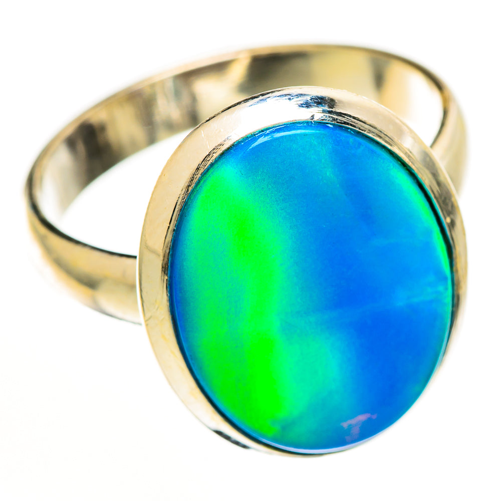 Aura Opal Rings handcrafted by Ana Silver Co - RING113049 - Photo 2