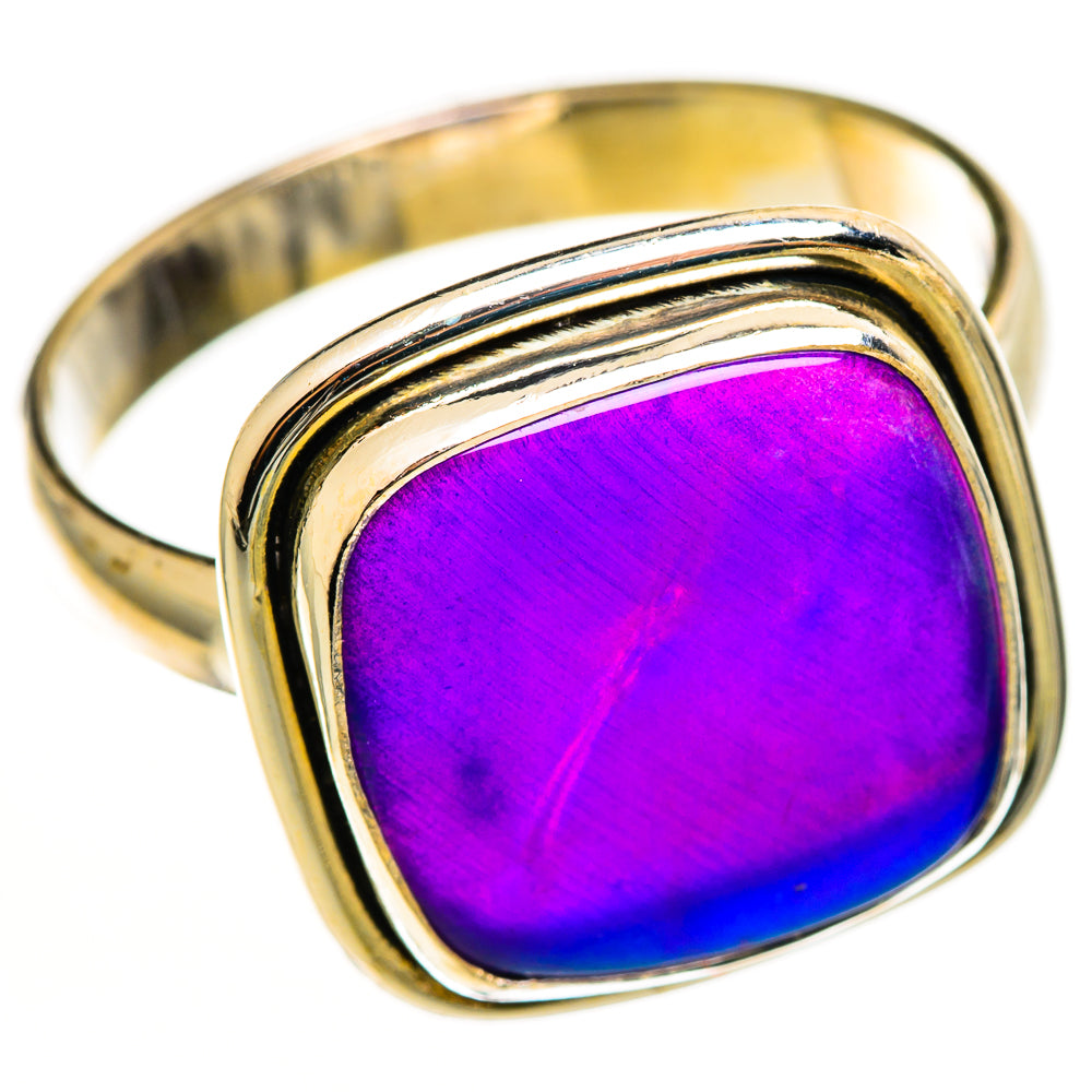 Aura Opal Rings handcrafted by Ana Silver Co - RING113066 - Photo 2