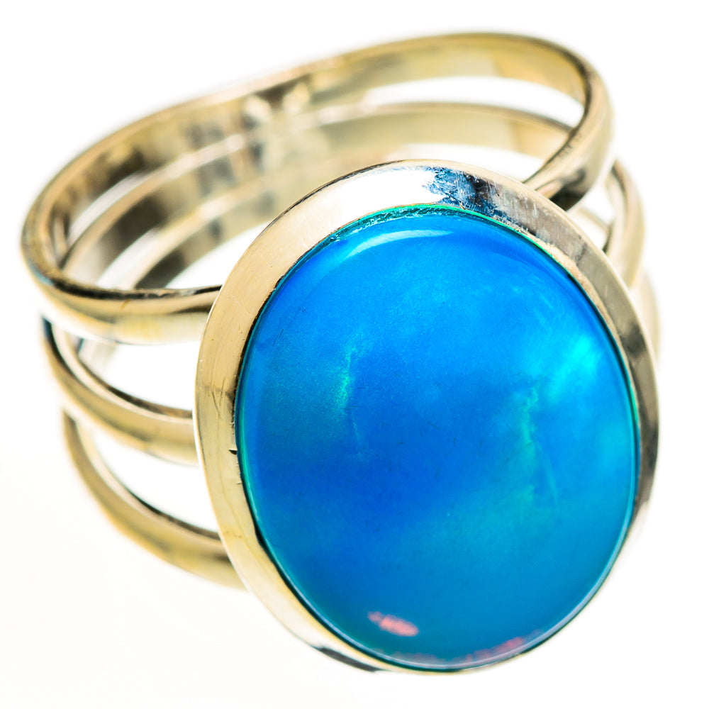 Aura Opal Rings handcrafted by Ana Silver Co - RING113080 - Photo 2