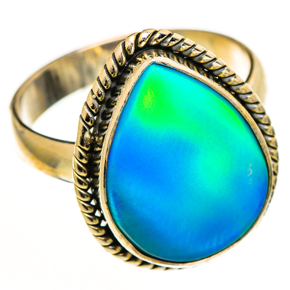Aura Opal Rings handcrafted by Ana Silver Co - RING113081 - Photo 2