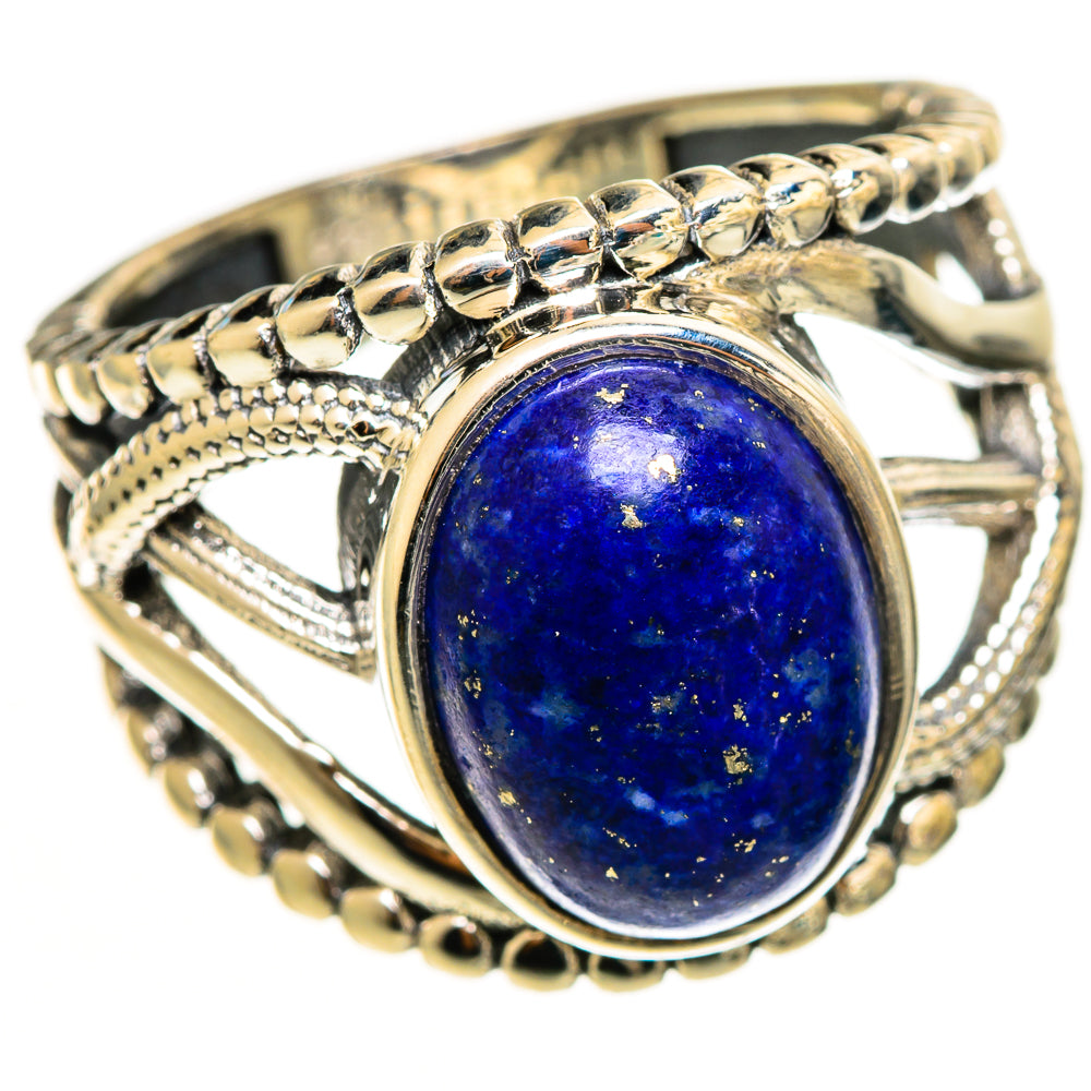 Lapis Lazuli Rings handcrafted by Ana Silver Co - RING113116 - Photo 2