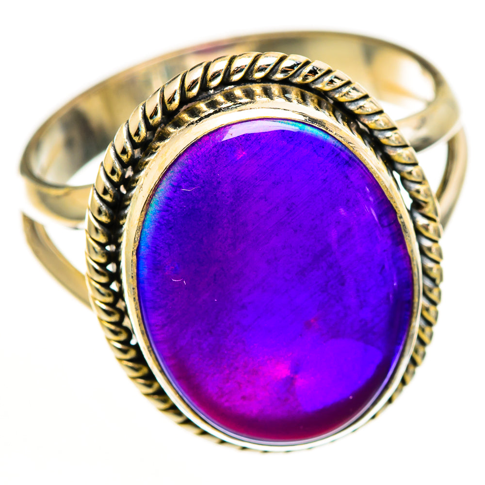 Aura Opal Rings handcrafted by Ana Silver Co - RING113125 - Photo 2
