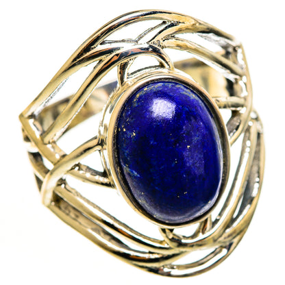Lapis Lazuli Rings handcrafted by Ana Silver Co - RING113141 - Photo 2