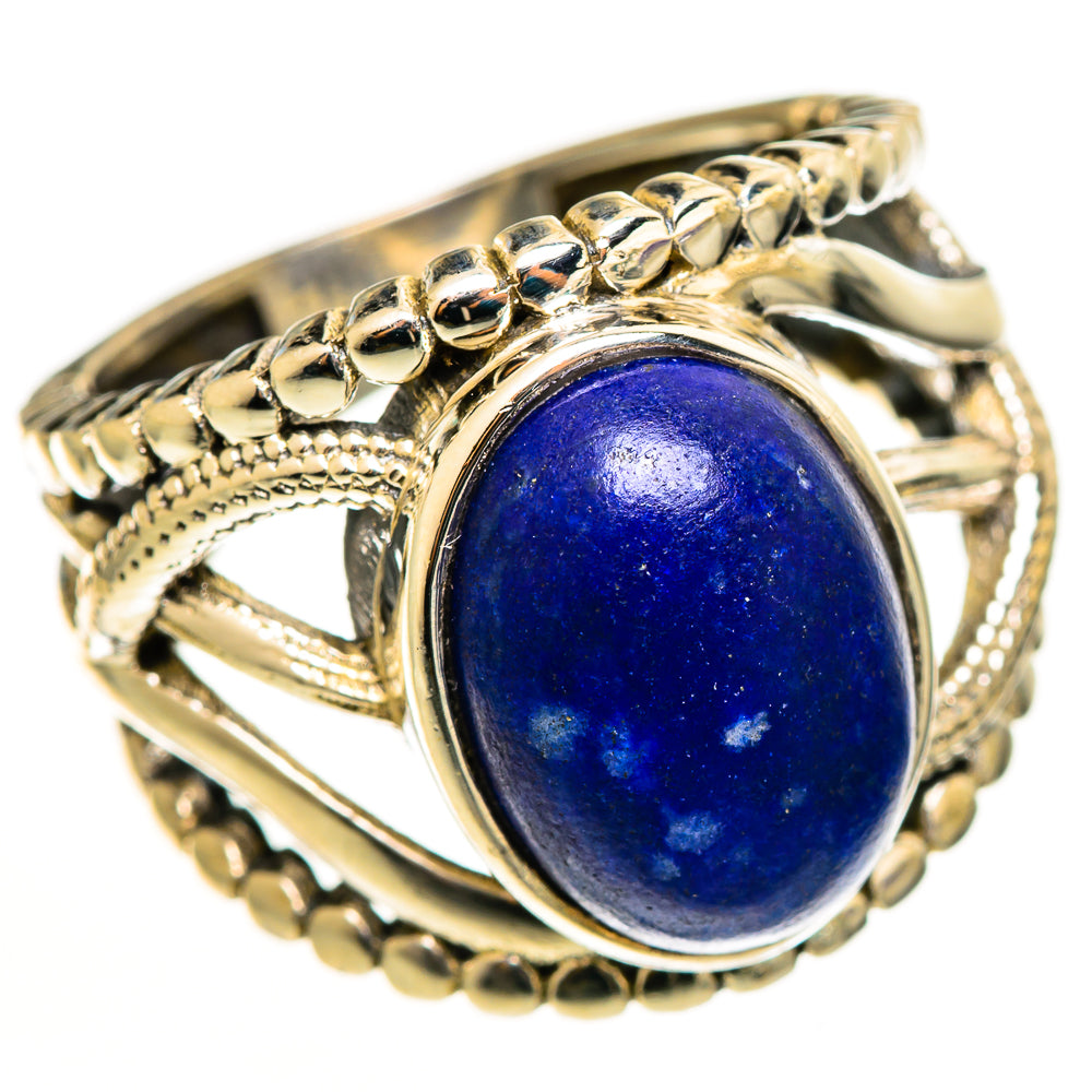 Lapis Lazuli Rings handcrafted by Ana Silver Co - RING113144 - Photo 2