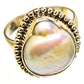 Mother Of Pearl Rings handcrafted by Ana Silver Co - RING113157 - Photo 2