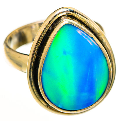 Aura Opal Rings handcrafted by Ana Silver Co - RING113163 - Photo 2
