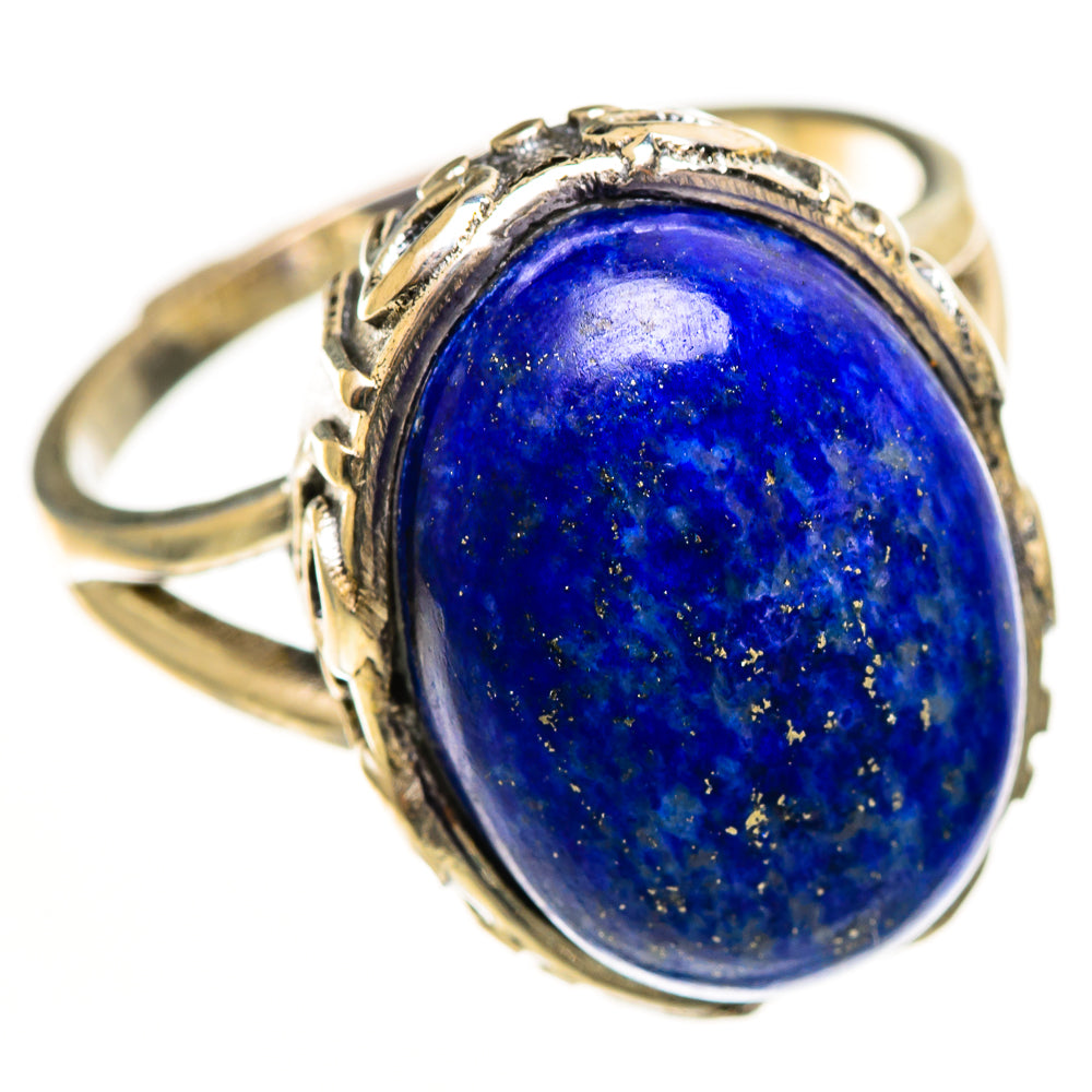 Lapis Lazuli Rings handcrafted by Ana Silver Co - RING113165 - Photo 2