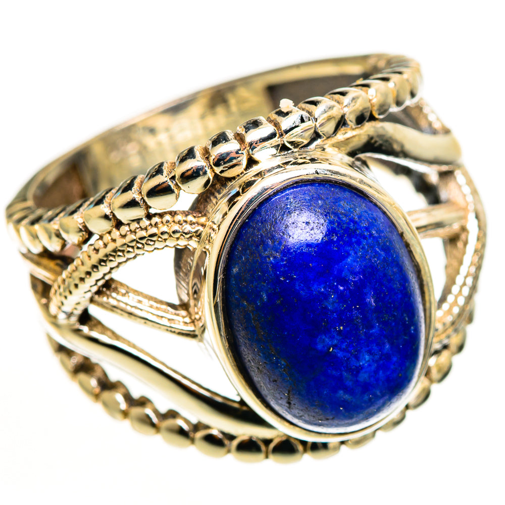 Lapis Lazuli Rings handcrafted by Ana Silver Co - RING113166 - Photo 2