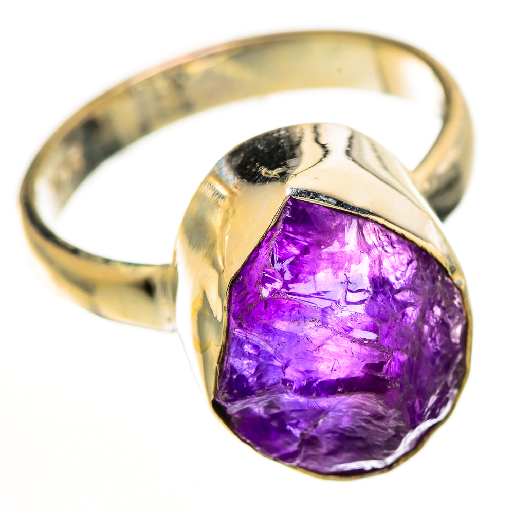 Amethyst Rings handcrafted by Ana Silver Co - RING113179 - Photo 2
