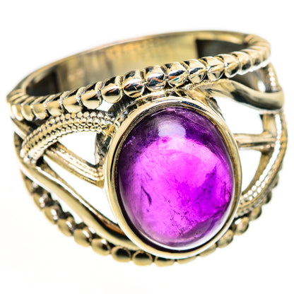 Amethyst Rings handcrafted by Ana Silver Co - RING113180 - Photo 2