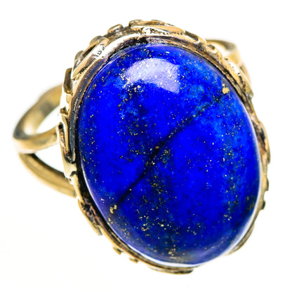 Lapis Lazuli Rings handcrafted by Ana Silver Co - RING113192 - Photo 2