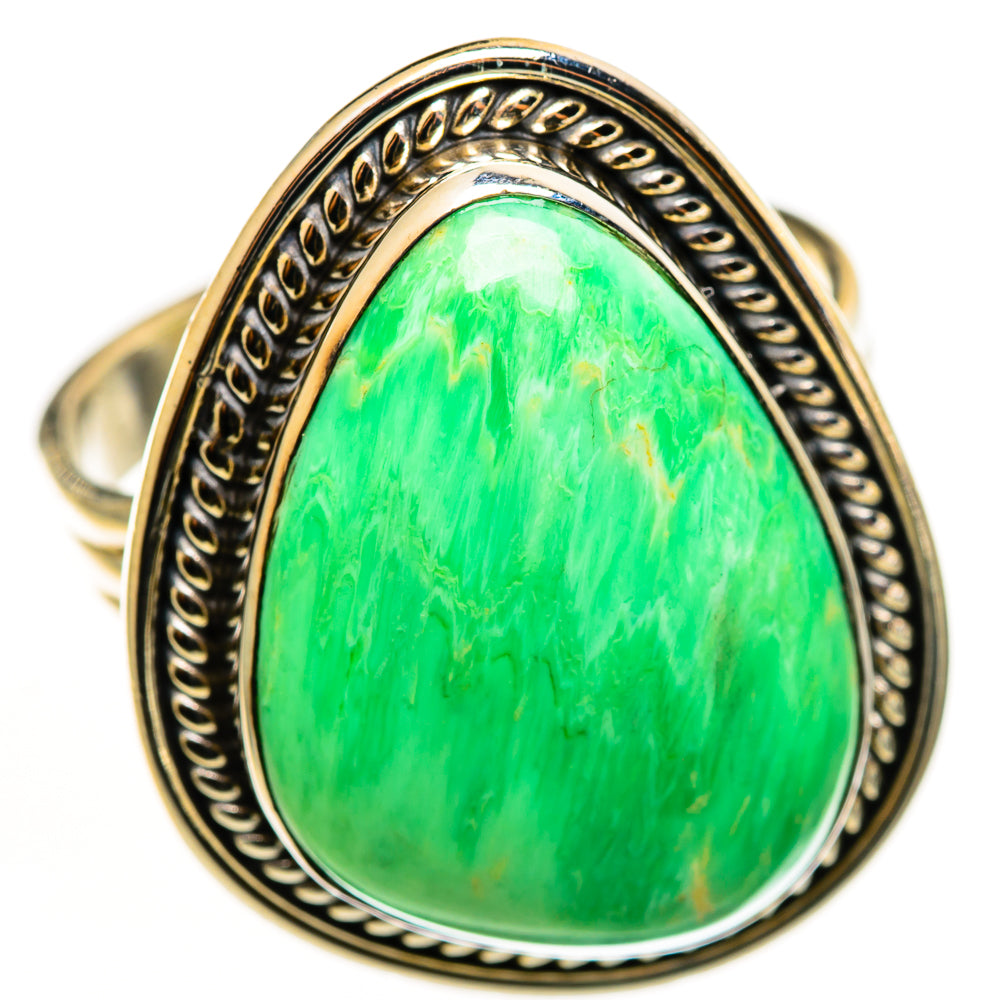 Amazonite Rings handcrafted by Ana Silver Co - RING113217 - Photo 2