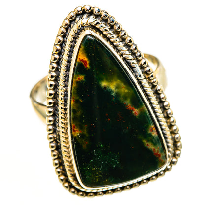 Bloodstone Rings handcrafted by Ana Silver Co - RING113219 - Photo 2