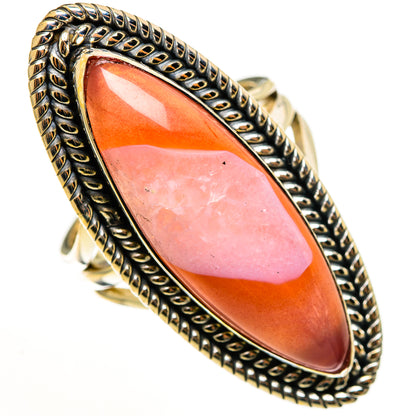 Red Botswana Agate Rings handcrafted by Ana Silver Co - RING113227 - Photo 2