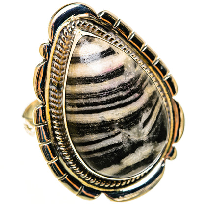 Pinolith Jasper Rings handcrafted by Ana Silver Co - RING113268 - Photo 2