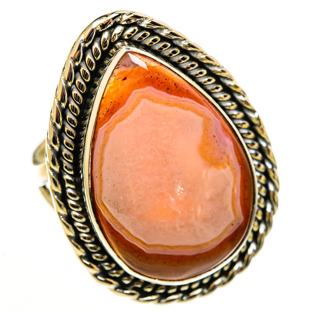 Imperial Jasper Rings handcrafted by Ana Silver Co - RING113291 - Photo 2