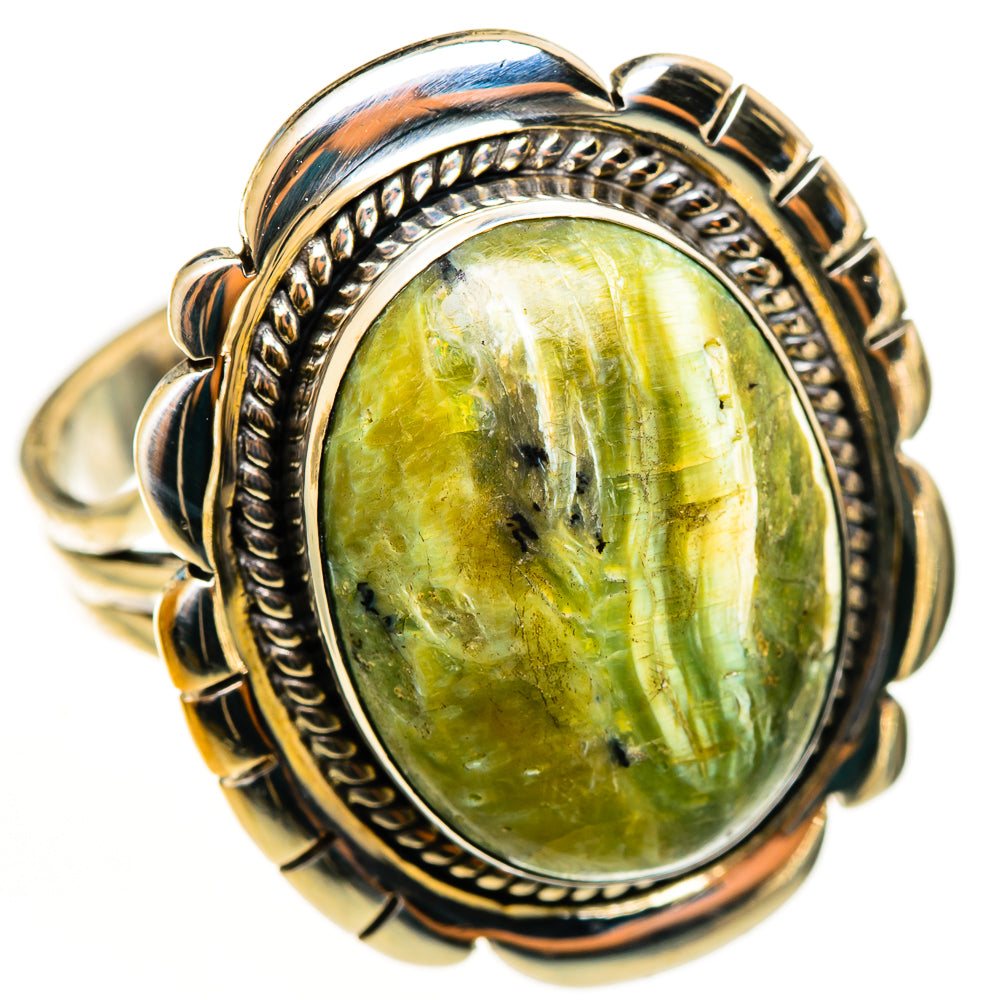 Rainforest Jasper Rings handcrafted by Ana Silver Co - RING113308 - Photo 2