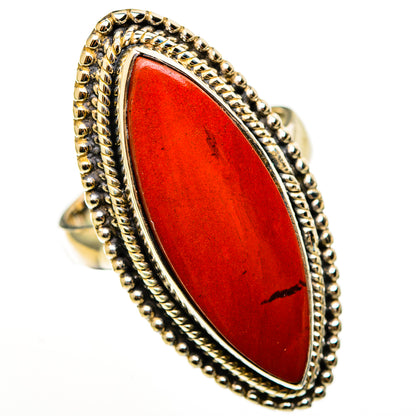Red Jasper Rings handcrafted by Ana Silver Co - RING113311 - Photo 2