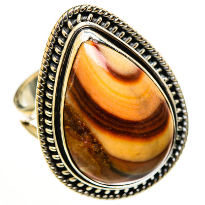 Imperial Jasper Rings handcrafted by Ana Silver Co - RING113332 - Photo 2