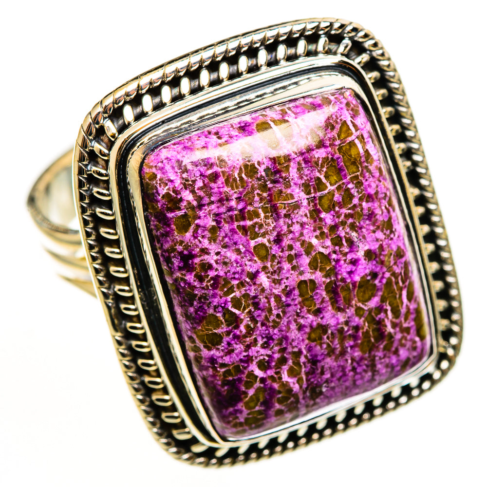 Stichtite Rings handcrafted by Ana Silver Co - RING113341 - Photo 2