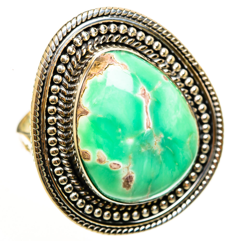 Turquoise Rings handcrafted by Ana Silver Co - RING113343 - Photo 2