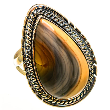 Imperial Jasper Rings handcrafted by Ana Silver Co - RING113350 - Photo 2