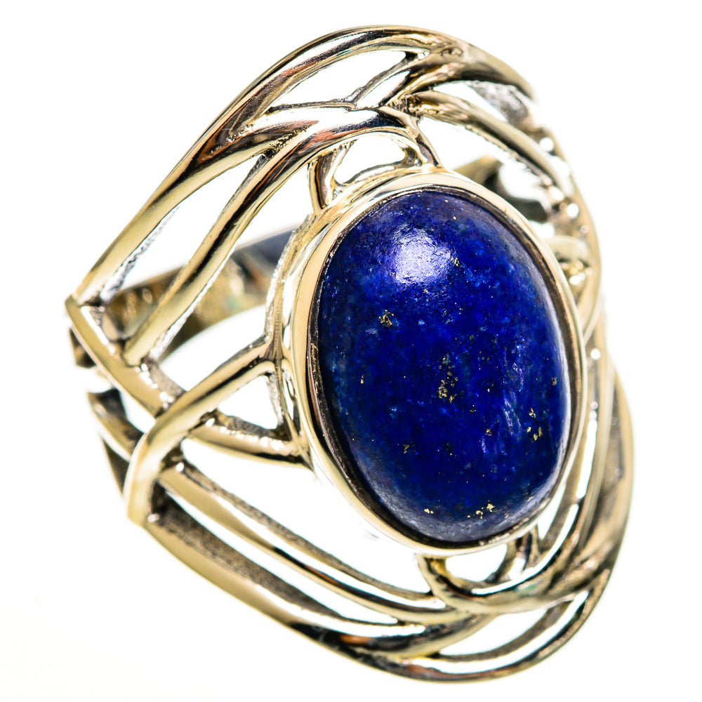 Lapis Lazuli Rings handcrafted by Ana Silver Co - RING113352 - Photo 2