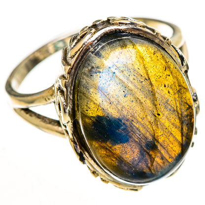 Labradorite Rings handcrafted by Ana Silver Co - RING113354 - Photo 2