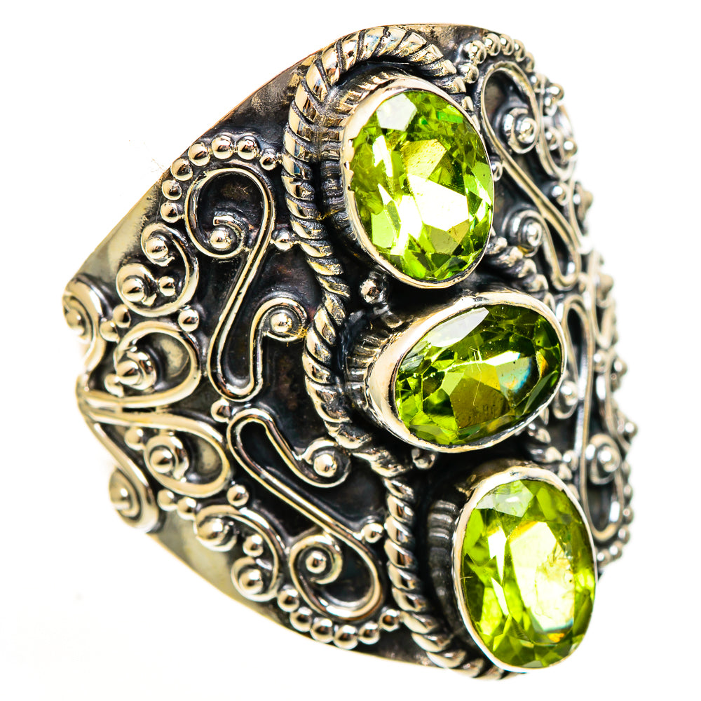 Peridot Rings handcrafted by Ana Silver Co - RING113357 - Photo 2