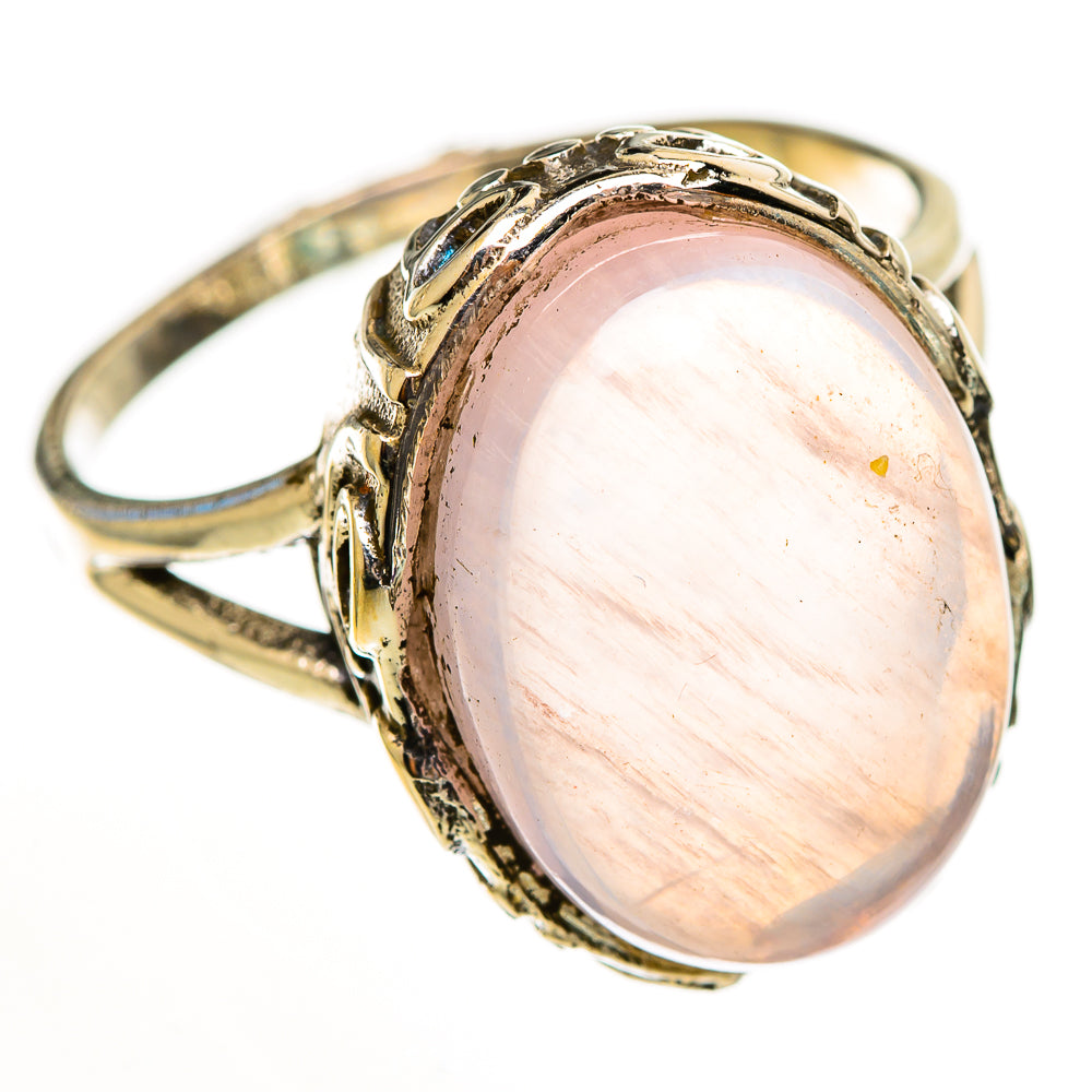 Rose Quartz Rings handcrafted by Ana Silver Co - RING113362 - Photo 2