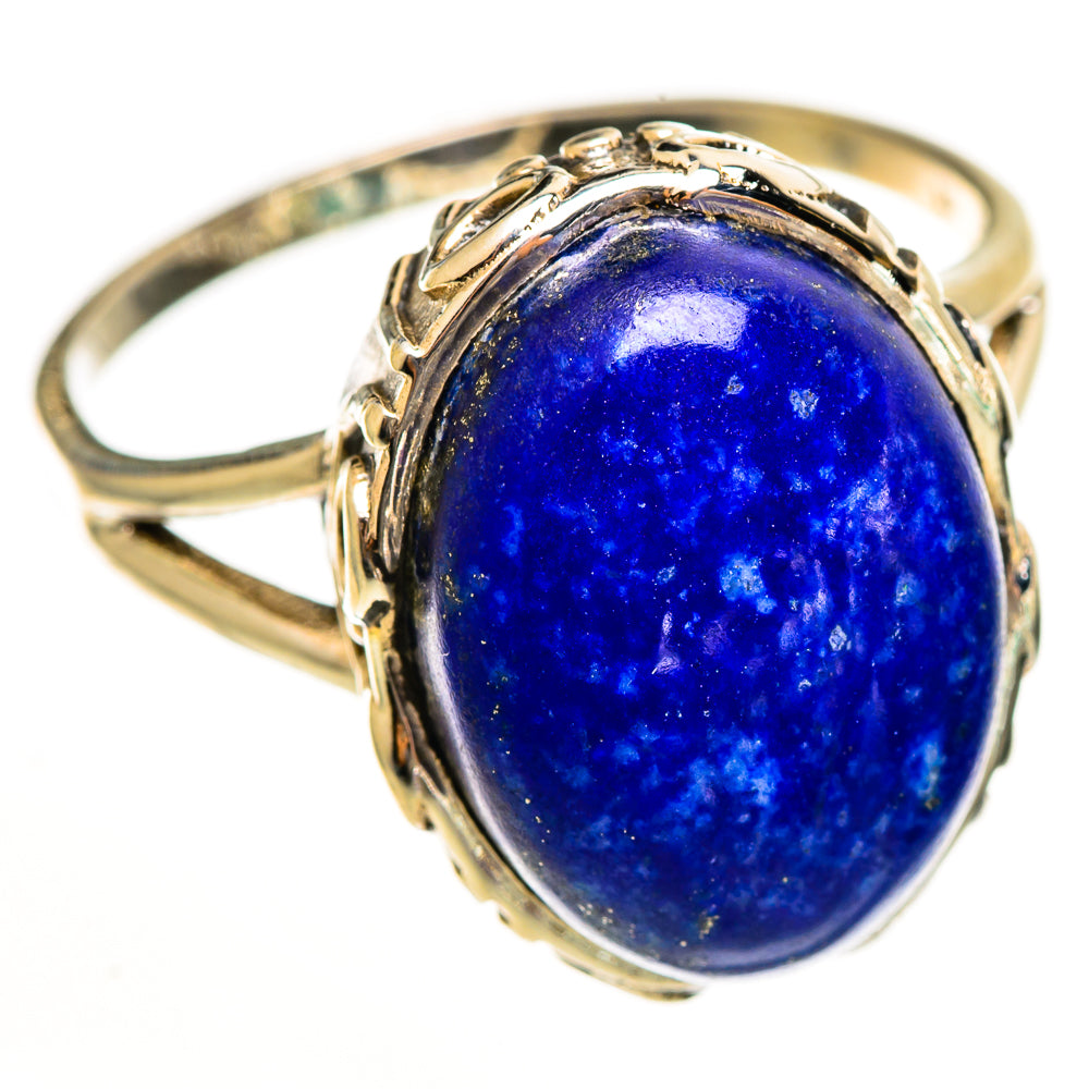 Lapis Lazuli Rings handcrafted by Ana Silver Co - RING113375 - Photo 2