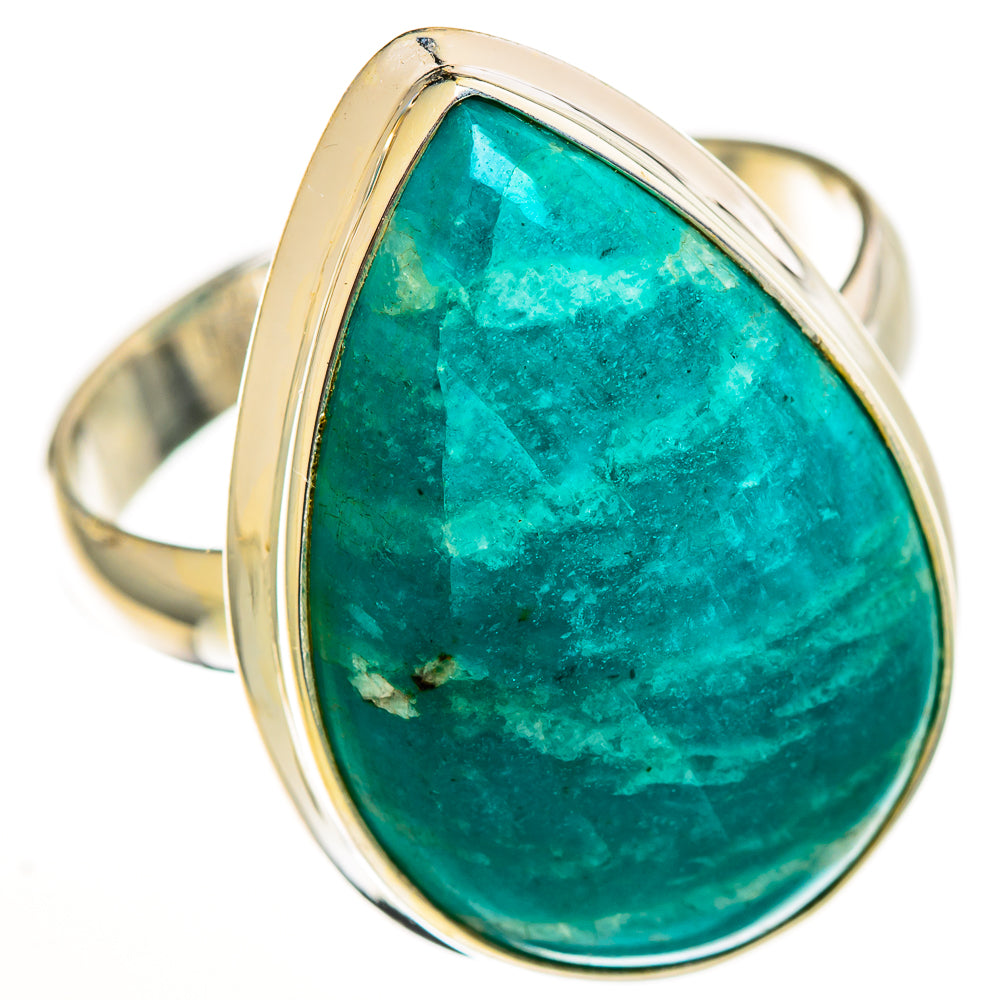 Amazonite Rings handcrafted by Ana Silver Co - RING113379 - Photo 2