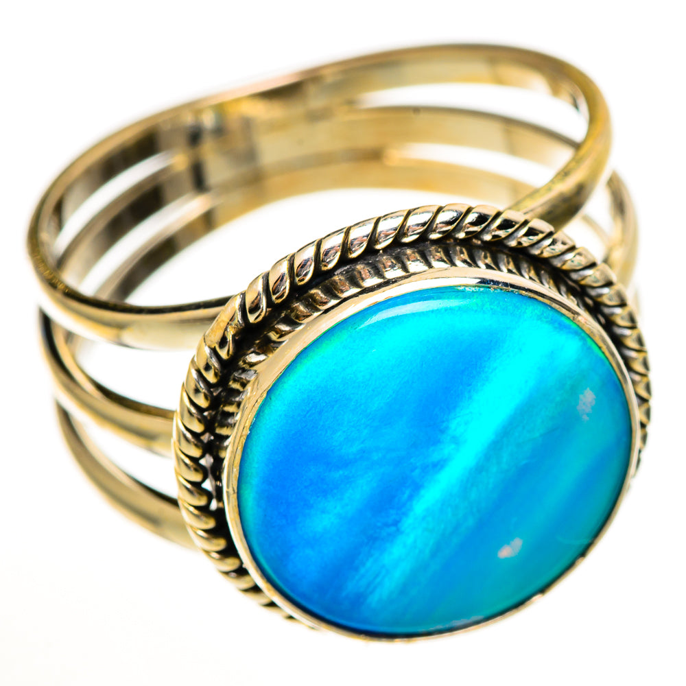 Aura Opal Rings handcrafted by Ana Silver Co - RING113397 - Photo 2