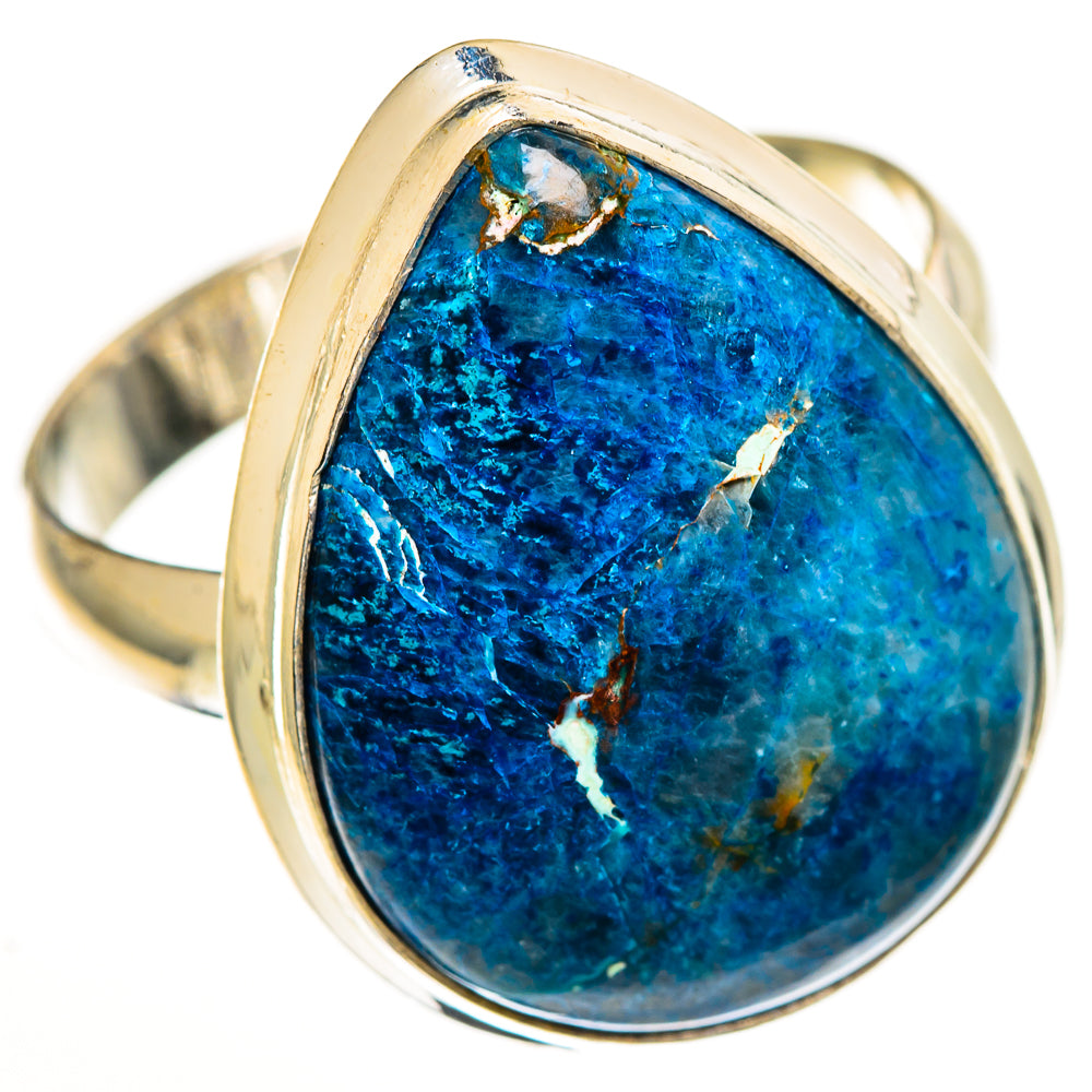 Shattuckite Rings handcrafted by Ana Silver Co - RING113401 - Photo 2