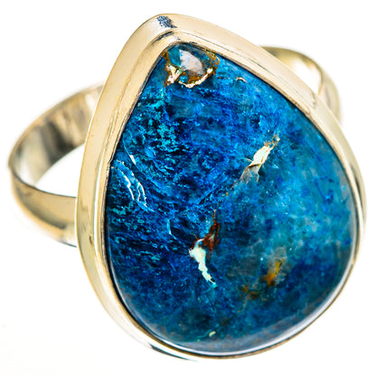 Shattuckite Rings handcrafted by Ana Silver Co - RING113401 - Photo 2