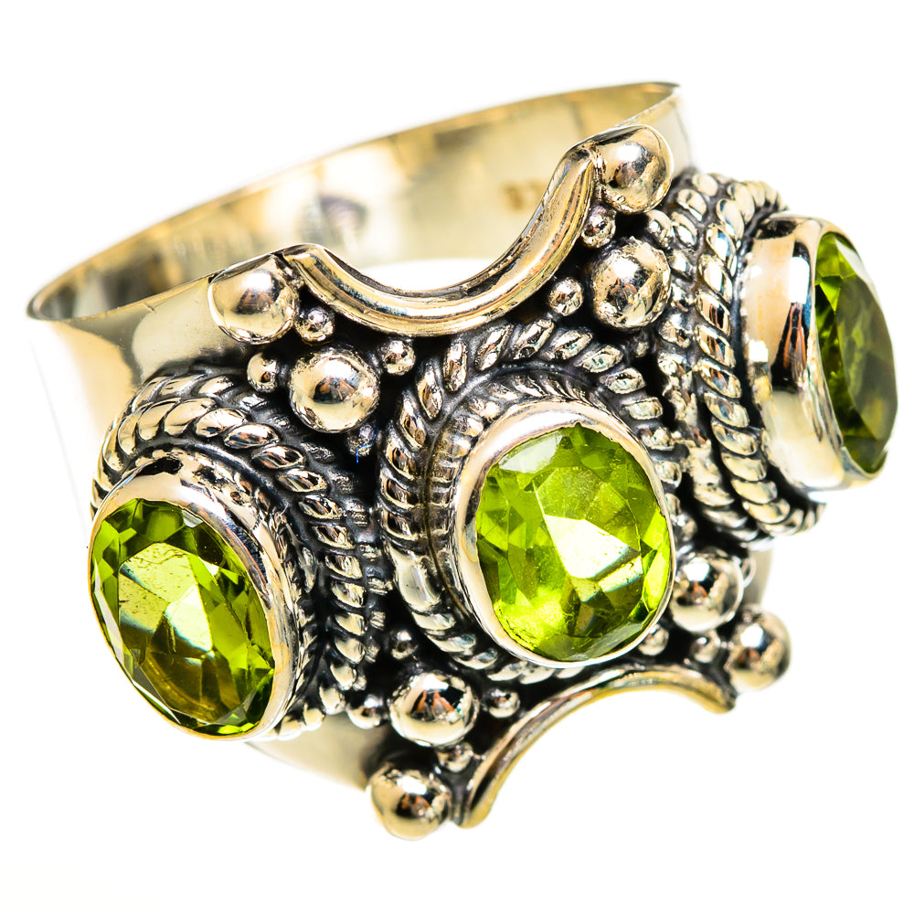 Peridot Rings handcrafted by Ana Silver Co - RING113404 - Photo 2