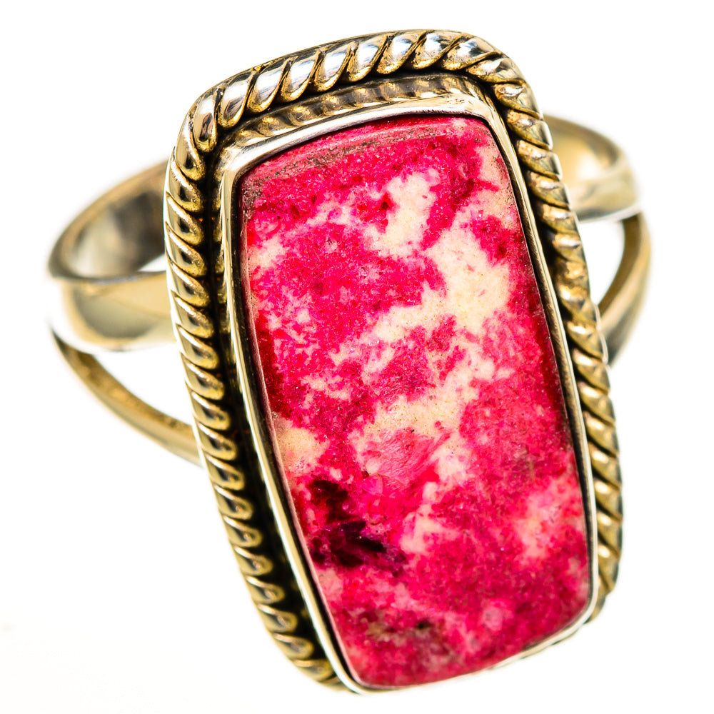 Thulite Rings handcrafted by Ana Silver Co - RING113411 - Photo 2